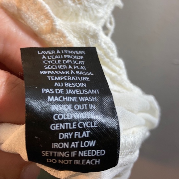 🌿3FOR33$🌿White lace tank top - Picture 9 of 9